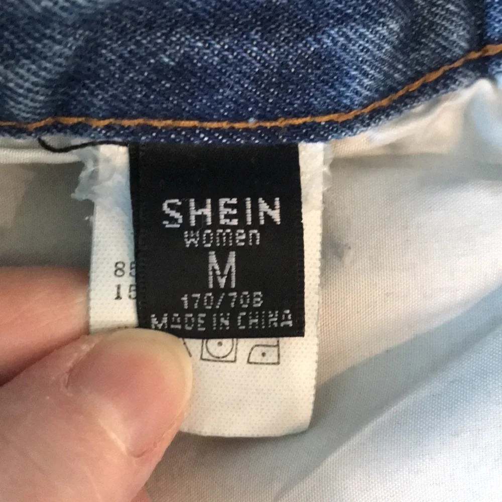 ❤️3X20 SHEIN Women High Waist Medium Wash Denim Shorts | M